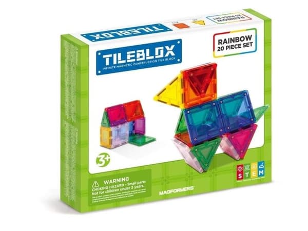 Tileblox Rainbow 20 kpl setti