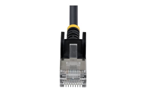 StarTech.com N6APATSTP34BKS30CM, 0,3 m, Cat6a, U/FTP (STP), RJ-45, RJ-45, Musta