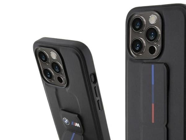 BMW Grip Hot Stamp case for iPhone 15 Pro - black