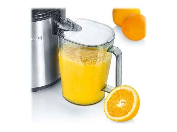 SEVERIN ES 3570 - Saftpuristin - 1,1 litraa - 800 W - rustfrit stål/sort