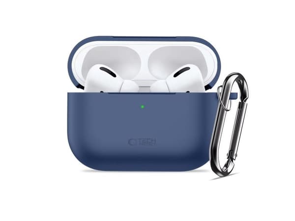 4kom.pl TECH-PROTECT silikon krok til Apple AirPods Pro 3, navy blue
