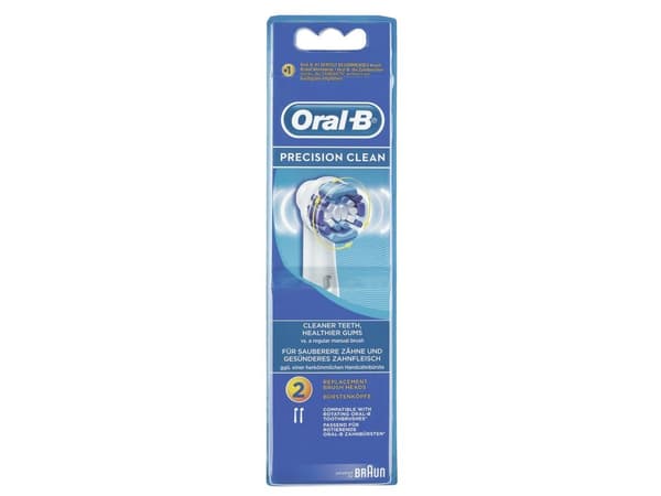 Oral-B - Utskiftningsbørstehodesett - for tannbørste - hvit