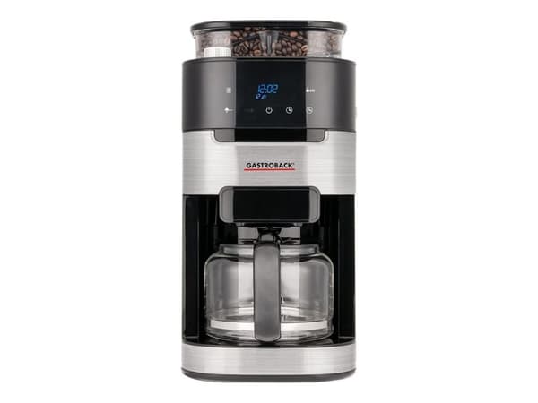 Gastroback Grind & Brew Pro - Kaffemaskin - 12 kopper