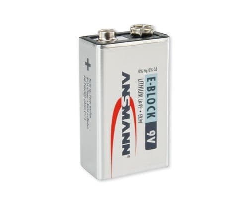 ANSMANN Extreme Lithium 9-V-Block - Batteri 9V - Li
