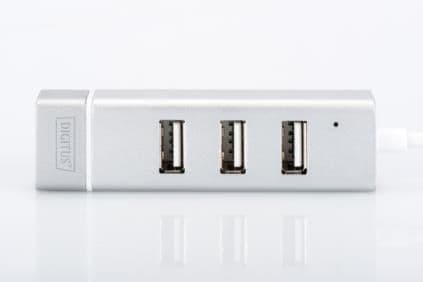 DIGITUS DA-70253 - USB-C dockningsstation - 100Mb LAN