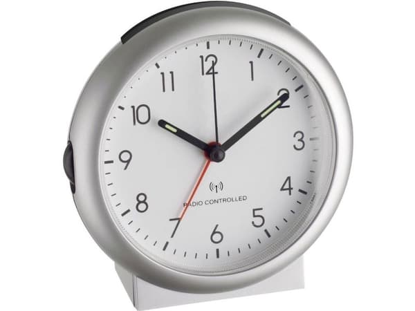 TFA-Dostmann 98.1036, Rund, Silver, 12 timmar, Alla, 1 styck, Analog