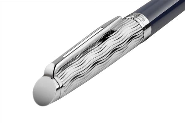 Waterman Hémisphère, Blå, Blå, Lakk, Medium, Gaveeske, 1 stk