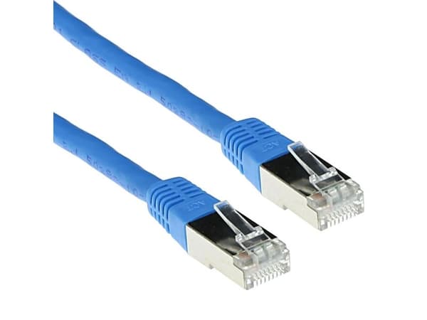 Blå 30 meter LSZH SFTP CAT6-patchkabel med RJ45-kontakt