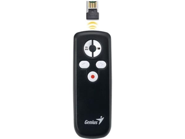 Genius Computer Technology Media Pointer 100, USB, 10 m, Svart