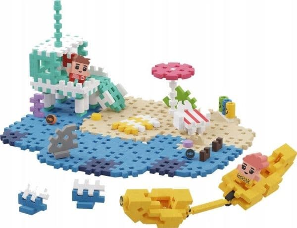 Marioinex Mini våffelstenar 148 bitar Beach