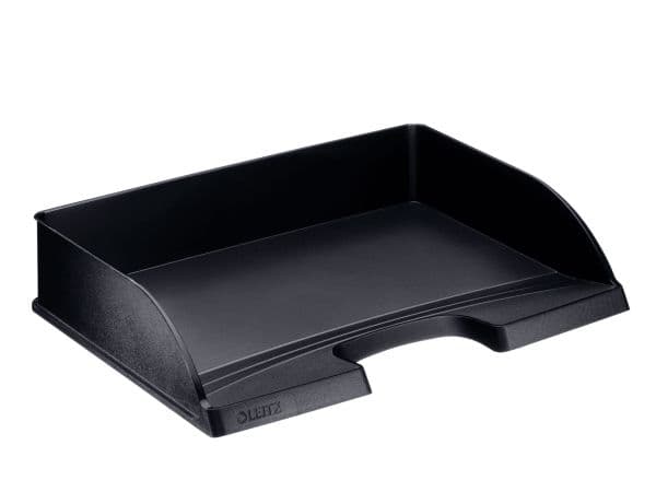 Brevlådan Leitz Plus A4 korsvis svart - (5 st.)
