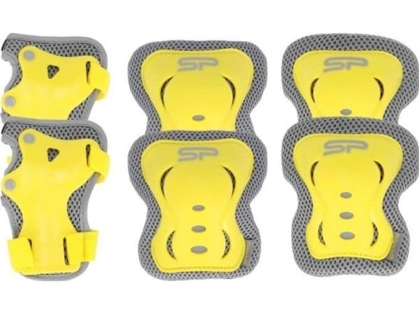 Sett med pads L gul SPOKEY 940932