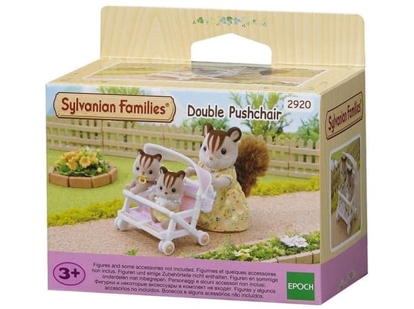 Sylvanian Families Double Pushchair
