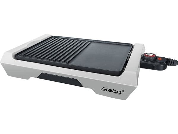 Steba VG 50 Grill Bordplade Elektrisk Sort, Grå 2000 W