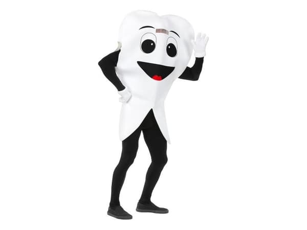 Glad tand kostume