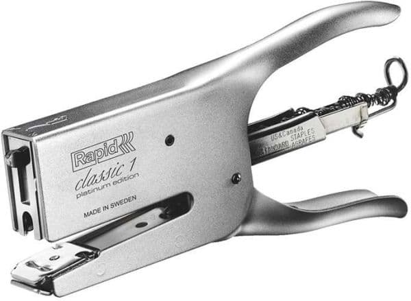Häftapparat Rapid K1 10-50 ark 24 Platinum