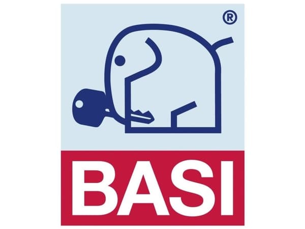 Basi Ö9210-0000 insats-/rumdörrlås silver