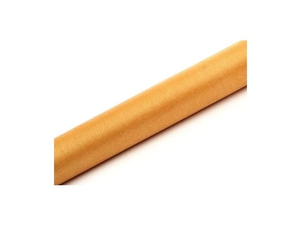 Gullglitrende organza
