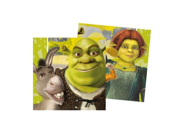 Shrek servietter, 20 stk