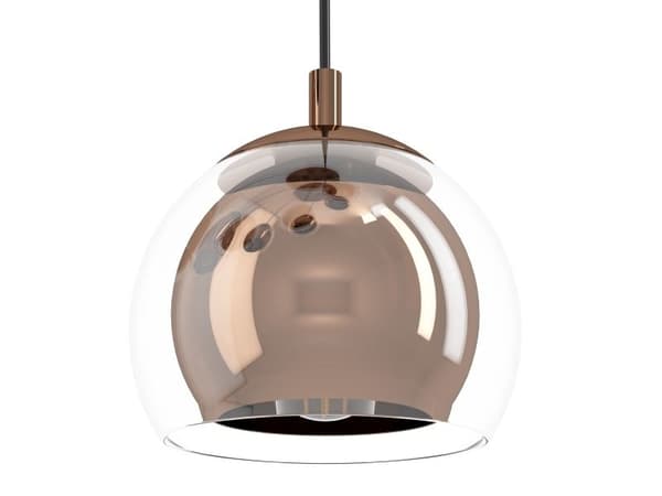 EGLO ROCAMAR 1 kluster E27 5L koppar/klarglas