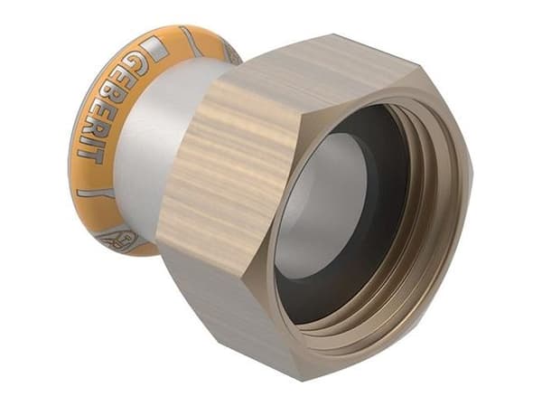 Övergång m/skärrmutter 42-1/4'' Therm