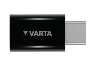 Varta 57945101401, Micro USB, USB Type C, Svart