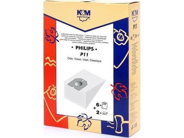 K&M dammsugarpåsar PHILIPS Oslo (4 st.)