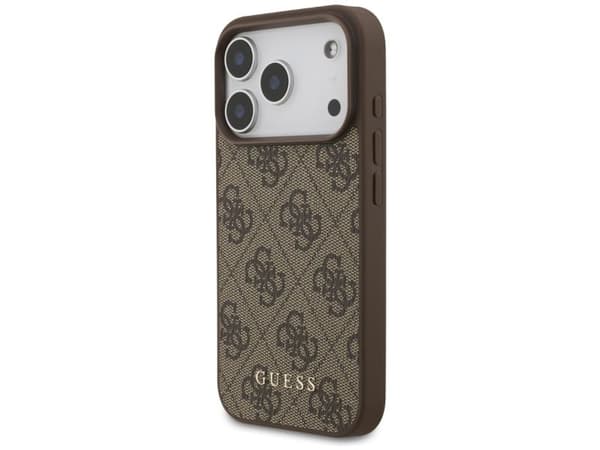 Guess 4G Classic Case for iPhone 17 Pro / 18 Pro - Brown