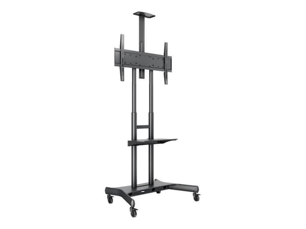 Multibrackets M Public Floorstand Basic 180 - Stativ - for flatpanel / videokonferansesystem - svart - skjermstørrelse: 55"-80"