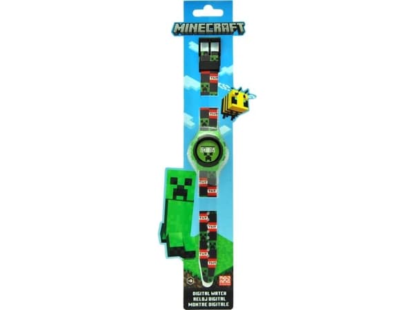 Minecraft digital armbandsur