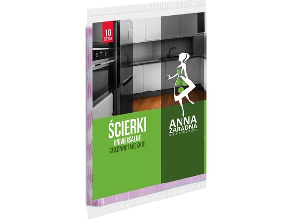 ANNA ZARADNA universallappar mix färger 10-pack