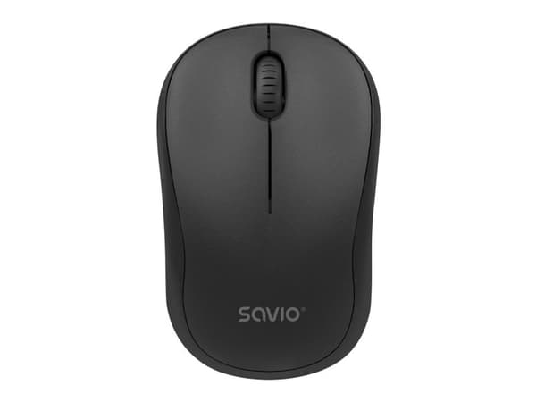 Savio MB-03, 1000 DPI, Svart