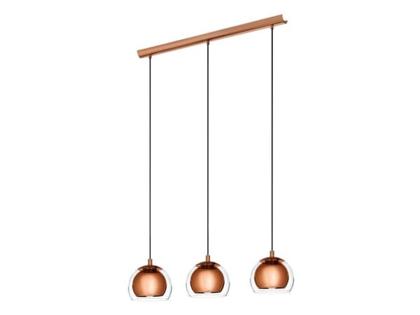 Rocamar långbord 3L, koppar/klar