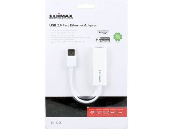 EDIMAX-adapter EU-4208 USB2.0 ? 10/100 Mbit retail