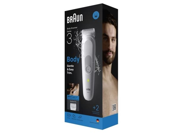 Braun Series 3 BG3530, batteri, grå