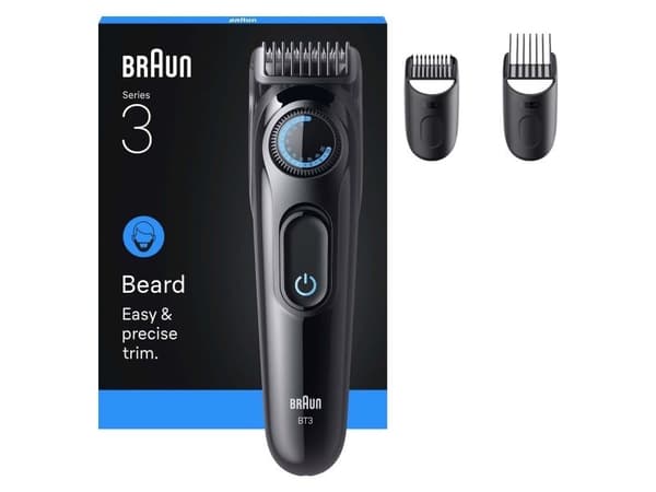 Braun BT3520, Batteri, Svart, Blå