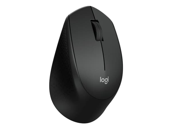 Logitech M280, Ambidextrous, Optisk, RF Trådlös, 1000 DPI, Svart