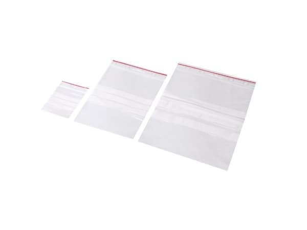 Lynlåspose m/skrivefelt 11-65 80x120mm 1000stk/pak
