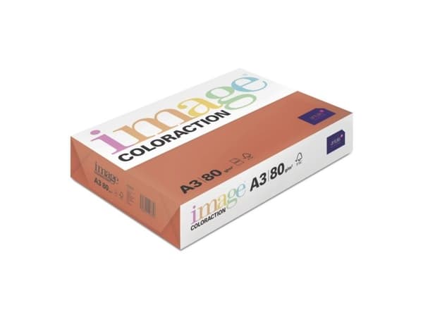 Ej angiven_V papper 80G A3 London Dark Red