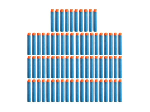 Nerf Elite 2.0 F2979EU5, Påfyll, 8 år, 70 stykker, Blå, Oransje