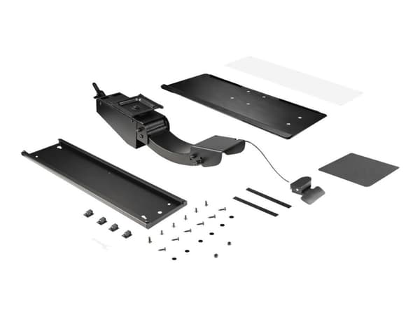 StarTech Under Desk Keyboard Tray, Full Motion & Height Adjustable Keyboard and Mouse Tray, 10" x 26" Platform, Ergonomic Sliding Computer Keyboard...