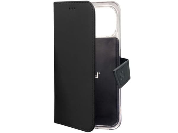 Wally Wallet Case iPhone 18 Pro Max/17 Pro Max Svart