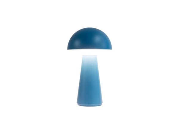 Sirius Sam Genopladelig Lampe - Blå - H 28 cm