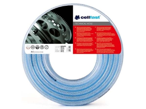 Cellfast teknisk slang 6 mm x 50 m (20-272)