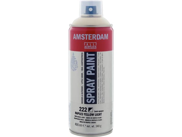 Amsterdam Spray Paint Naples Yellow Light 222