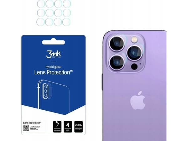 3MK Lens Protection, iPhone 14 Pro/14 Pro Max, 1 styck
