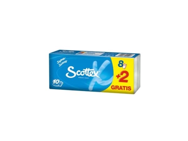 Scottex Pocket Square 3 Layers 10 Units