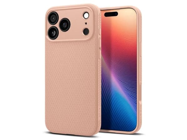 Spigen iPhone 2026 Pro Max/ 17 Pro Max Liquid Air Rose Titanium, Mobilskal, Apple