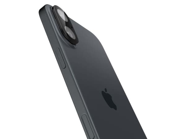 Spigen Optik GLAS.TR kamerabeskytter 2-pakk til iPhone 16 / 16 PLUS - sort