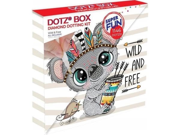 Diamond Dotz DBX.026, Diamantmålningskit för barn, Multifärg